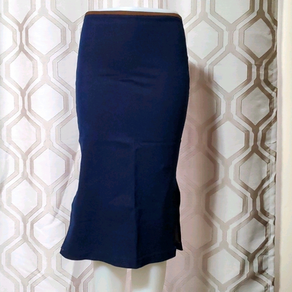 2/$40 BNWOT Stretch jean pencil skirt